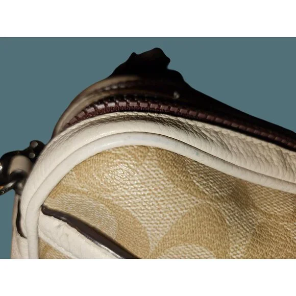 Coach x Guang Yu Vale Jes Signature Canvas Bag Crossbody Rexy Graffiti Art - Picture 11 of 16